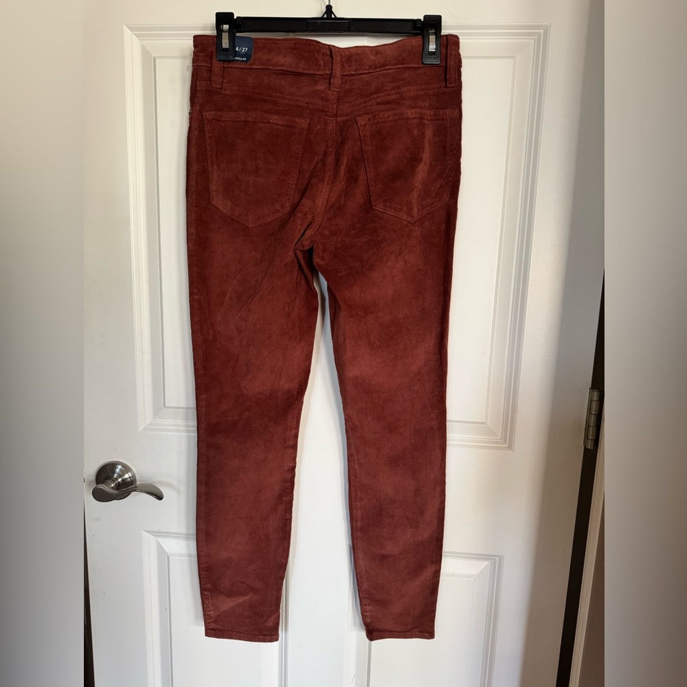 Lucky Brand Corduroy ankle skinny jeans